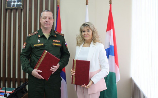 Уполномоченный по правам человека Елена Зерняева и военный комиссар области Евгений Кудрявцев подписали Соглашение о взаимодействии и сотрудничестве