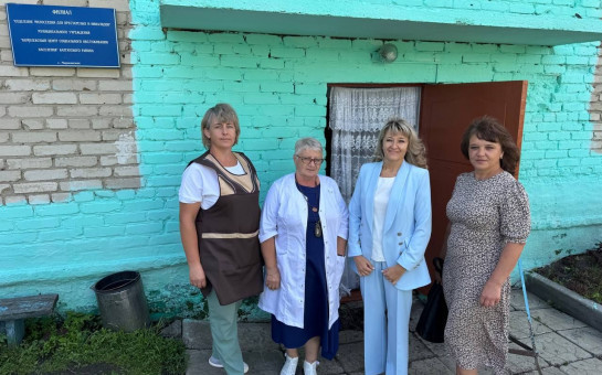 В ходе рабочей поездки в Каргатский район Уполномоченный по правам человека в Новосибирской области посетила филиал «Отделение милосердия для престарелых и инвалидов» МУ КЦСОН в селе Маршанское